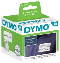 Dymo S0722430 / 99014 name-badge and shipping labels (original) S0722430 088508
