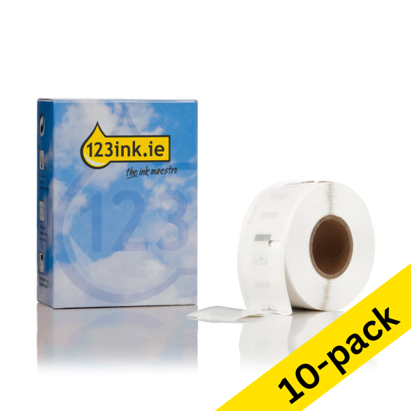 Dymo S0722530 / 11353 multi-purpose labels (123ink version) | 10-pack 089281 - 1