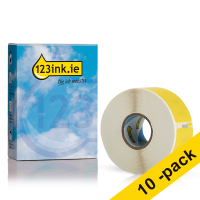 Dymo S0722560 / 11356 removable white name badge (10-pack) (123ink version) 650895