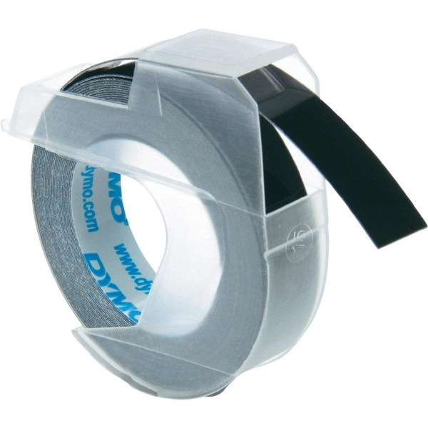 Dymo S0898130 white on black embossing tape, 9mm (original Dymo) 088440 - 1