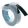 Dymo S0898130 white on black embossing tape, 9mm (original Dymo) 088440 - 1
