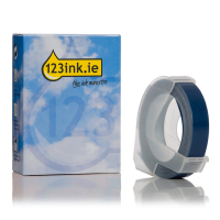 Dymo S0898140 white on blue embossing tape, 9mm (123ink version) S0898140C 088443