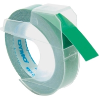 Dymo S0898160 white on green embossing tape, 9mm (original Dymo) S0898160 088446