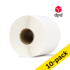 Dymo S0904980 extra large DPD shipping labels (123ink version) | 10-pack 653406 - 1