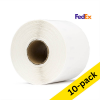 Dymo S0904980 extra large FedEx shipping labels (123ink version) | 10-pack for 550 / 5XL 653285 - 1