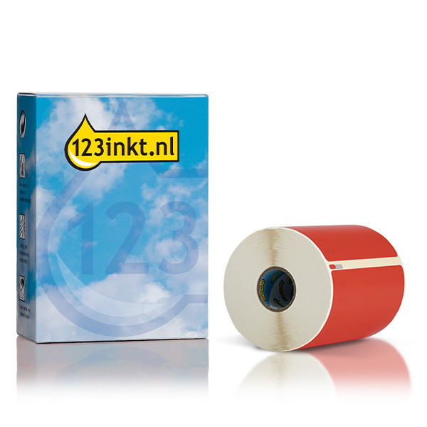 Dymo S0904980 extra large red GLS shipping labels (123ink version) 653221 - 3