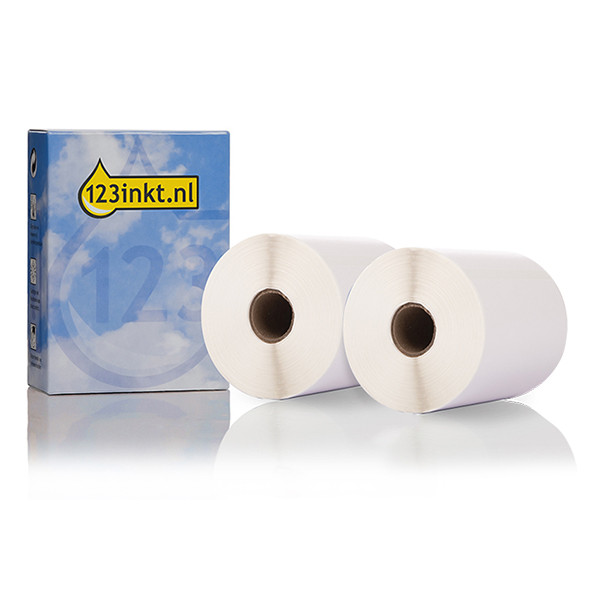Dymo S0947420 large white shipping labels for high volumes (123ink version) | 2-pack 650507 - 1