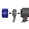 Dyson V6 Body Cover for HEPA filter (123ink version) ADY00195 - 3