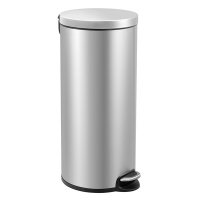 EKO Serene matte stainless steel garbage can, 30 litres 31701360 SEK00129
