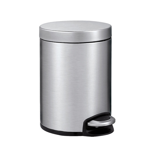 EKO Serene matte stainless steel garbage can, 5 litres 31701339 SEK00127 - 1