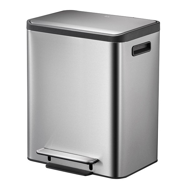 EKO Waste bin 30L | EKO EcoCasa matt stainless steel VB912830 SEK00069 - 1