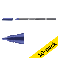 Edding 1200 blue felt tip pen (10-pack)  239560