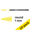 Edding 1200 honeydew melon felt tip pen (10-pack) 239570 - 1