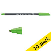 Edding 1200 light green felt tip pen (10-pack)  239573