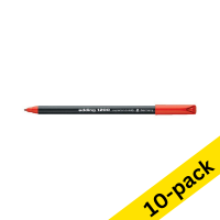 Edding 1200 red felt tip pen (10-pack)  239587