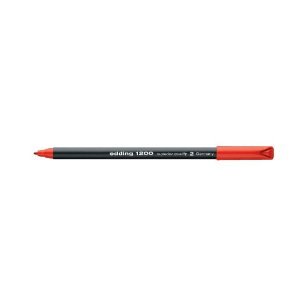 Edding 1200 red felt tip pen 4-1200002 200959 - 1