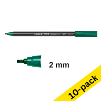 Edding 1255 bottle green calligraphy pen (2mm) (10-pack)