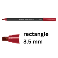 Edding 1255 carmine red calligraphy pen (3.5mm) 4-125535-046 239162