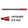 Edding 1255 carmine red calligraphy pen (3.5mm) 4-125535-046 239162 - 1