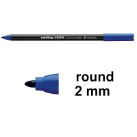 Edding 1300 blue felt tip pen 4-1300003 239002