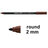Edding 1300 dark brown felt tip pen 239017 - 1