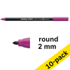 Edding 1300 magenta felt tip pen (10-pack) 239632 - 1