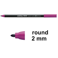 Edding 1300 magenta felt tip pen 4-1300020 239019