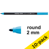 Edding 1300 mangal blue felt tip pen (10-pack) 239633 - 1