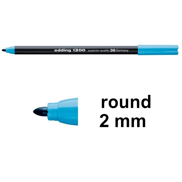 Edding 1300 mangal blue felt tip pen 4-1300036 239032 - 1