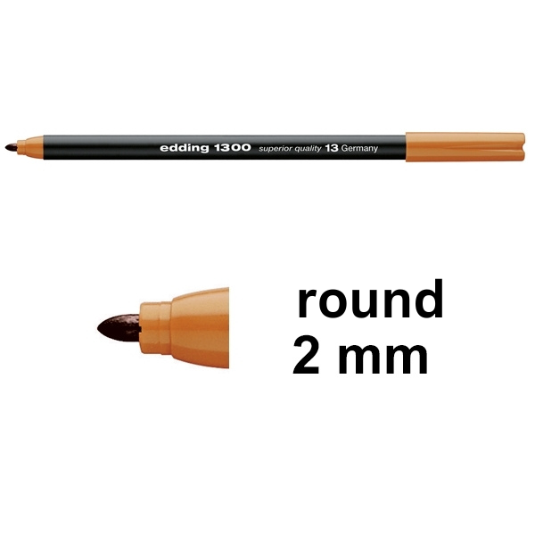 Edding 1300 ocher felt tip pen 4-1300013 239012 - 1