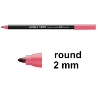 Edding 1300 rose red felt tip pen 4-1300035 239031