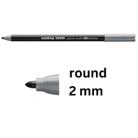 Edding 1300 silver felt tip pen 4-1300026 239023