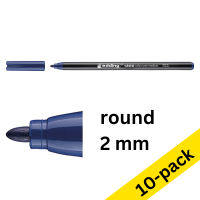 Edding 1300 steel blue felt tip pen (10-pack)