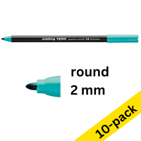 Edding 1300 turquoise felt tip pen (10-pack)