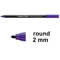 Edding 1300 violet felt tip pen 4-1300008 239007