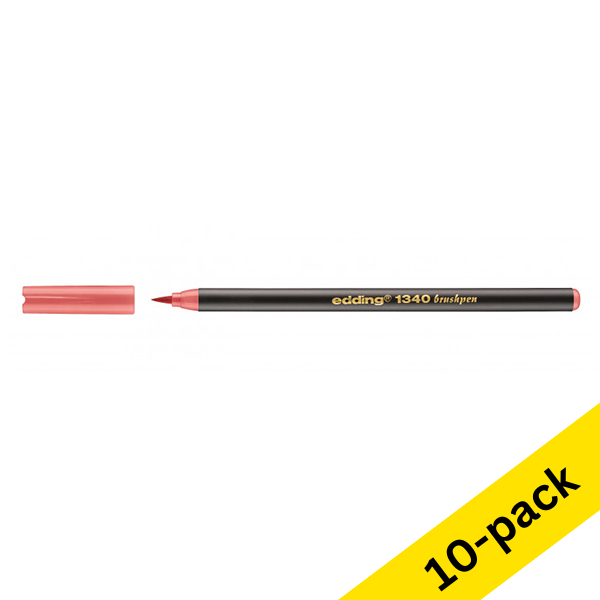 Edding 1340 apricot nude brush pen (10-pack) 239647 - 1