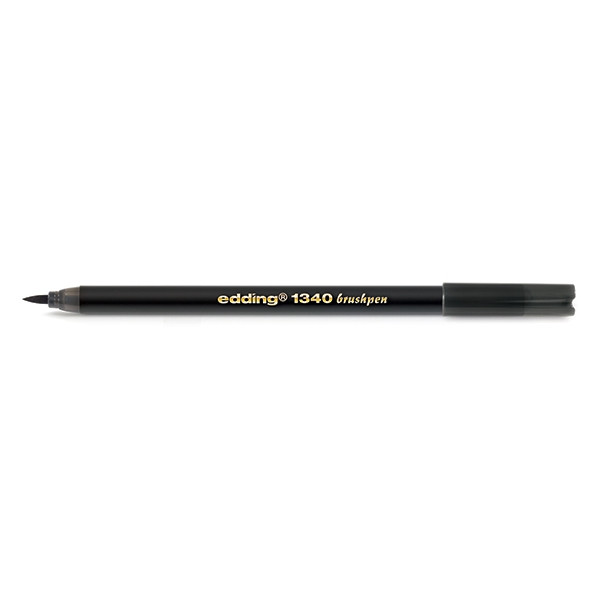 Edding 1340 black brush pen (10-pack) 239666 - 1