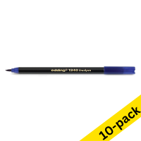 Edding 1340 blue brush pen (10-pack)