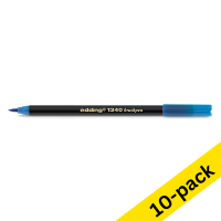 Edding 1340 light blue brush pen (10-pack)