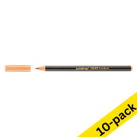 Edding 1340 light orange brush pen (10-pack)