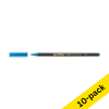 Edding 1340 metallic blue brush pen (10-pack) 240576 - 1