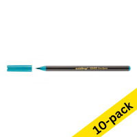 Edding 1340 turquoise brush pen (10-pack) 239663