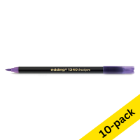 Edding 1340 violet brush pen (10-pack)