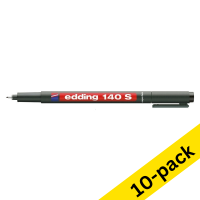 Edding 140S OHP black marker (10-pack)  239487