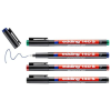 Edding 140S black/red/blue/green OHP marker set (4-pack) 239402 - 1