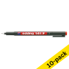 Edding 141F red OHP marker (10-pack) 239689 - 1