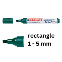 Edding 1455 bottle green calligraphy pen (1mm - 5mm) 4-1455025 239171