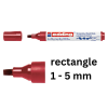 Edding 1455 carmine red calligraphy pen (1mm - 5mm)