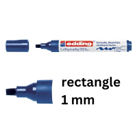 Edding 1455 steel blue calligraphy pen (1mm - 5mm) 4-1455017 239169