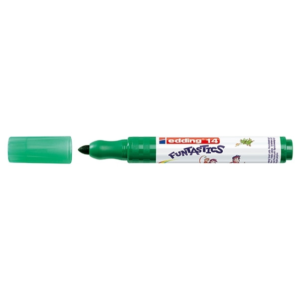 Edding 14 Funtastics green felt tip pen 4-14004 239253 - 1